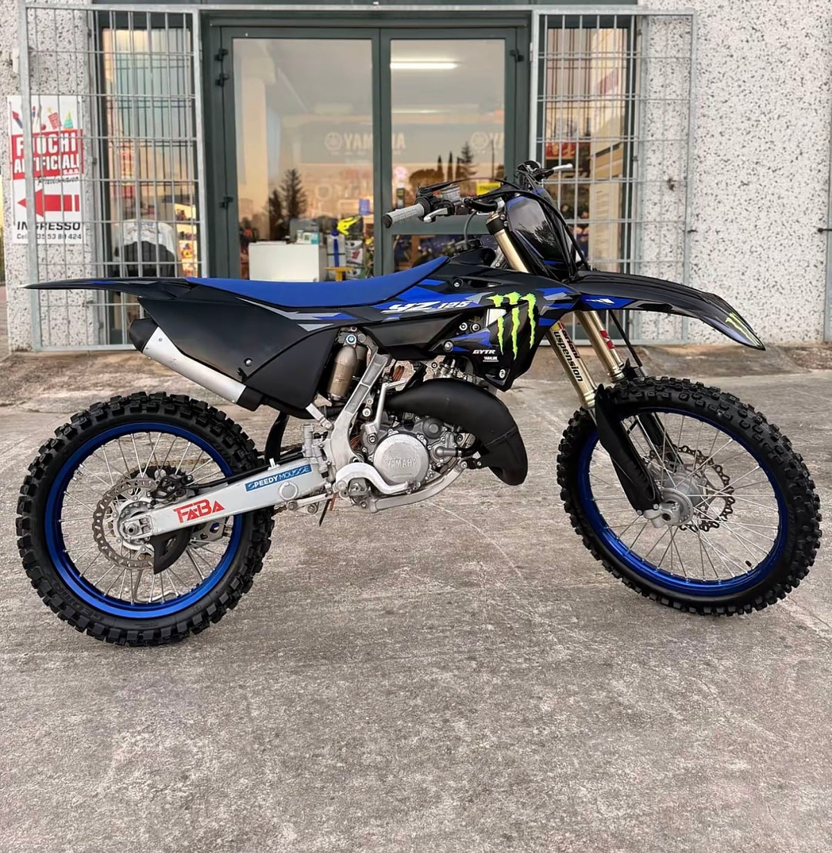 Kit déco MONSTER 125 yz 2022-2025