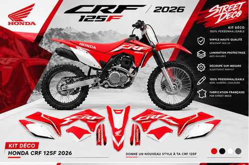 Kit déco Honda CRF125F 2026 - STREET DECO